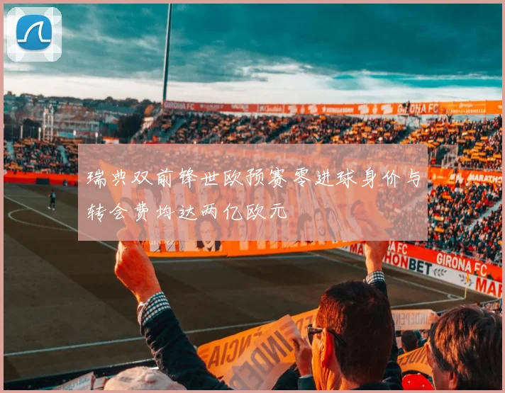 瑞典双前锋世欧预赛零进球身价与转会费均达两亿欧元